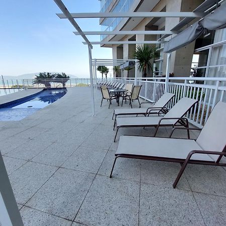 Book Santos - Condominio Unlimited - Apartamento Com Vista Mar E Apartamento Com Vista Piscina Exterior photo